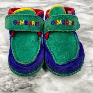 Vintage Gymboree Suede Baby Crib Shoes Infant Size 02